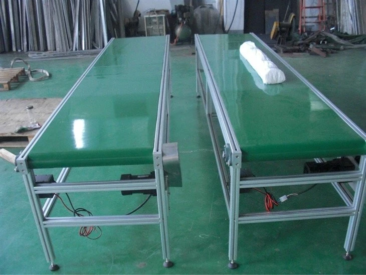 extruded aluminum conveyor