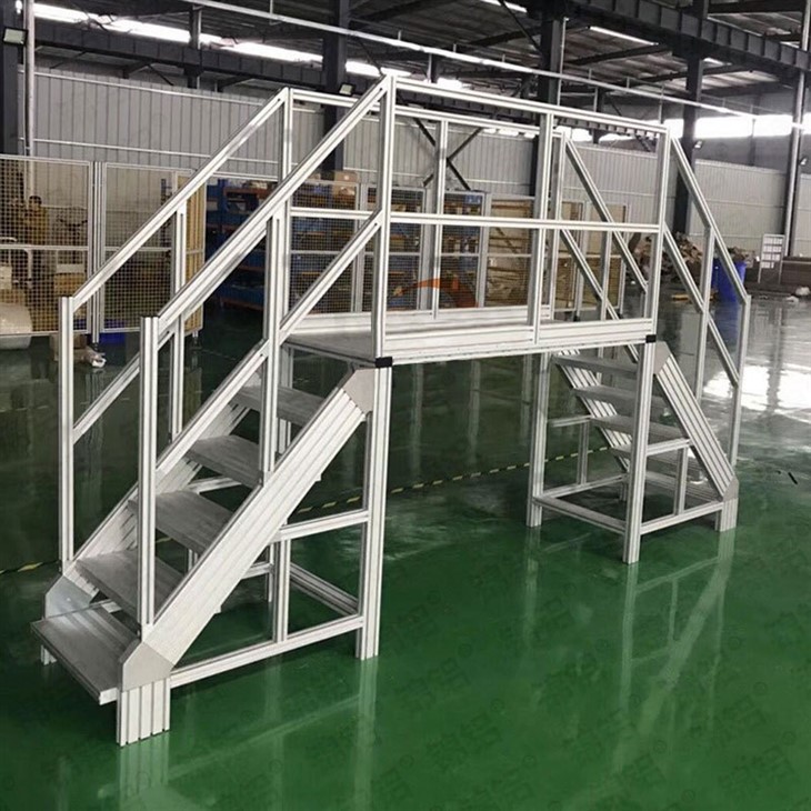 Immovable Aluminum Profile Stairs